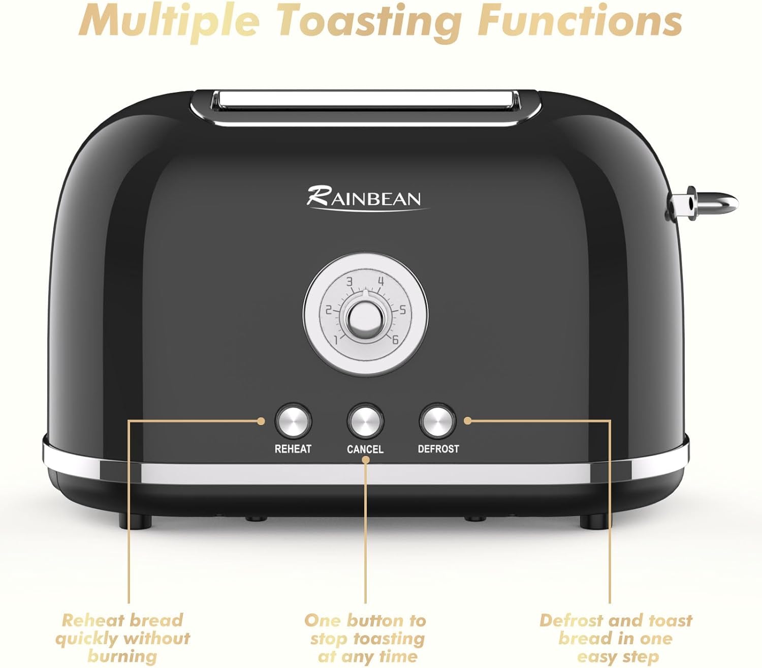 6 bread shade settings