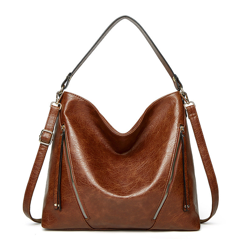 American Casual Style Diagonal Handbag