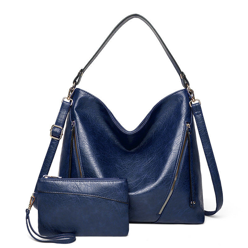 American Casual Style Diagonal Handbag