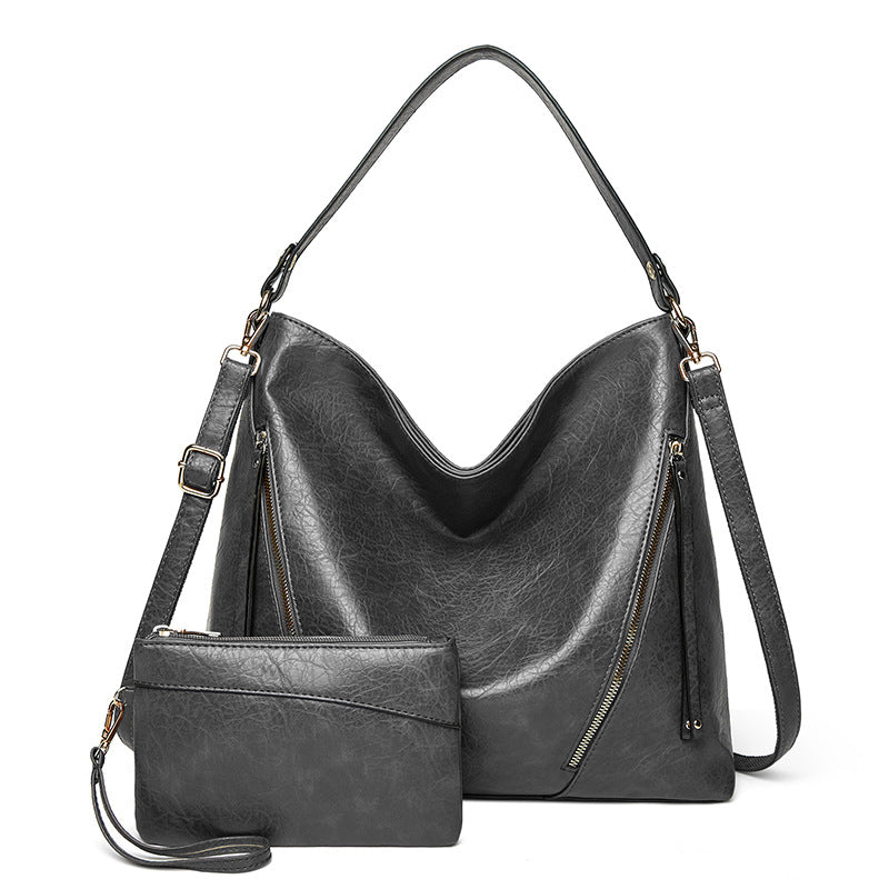 American Casual Style Diagonal Handbag