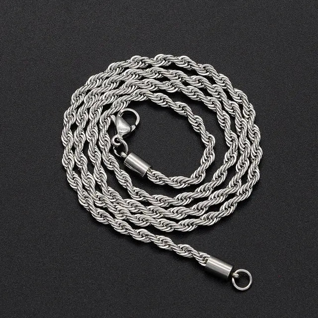 Rope Chain Women Necklace